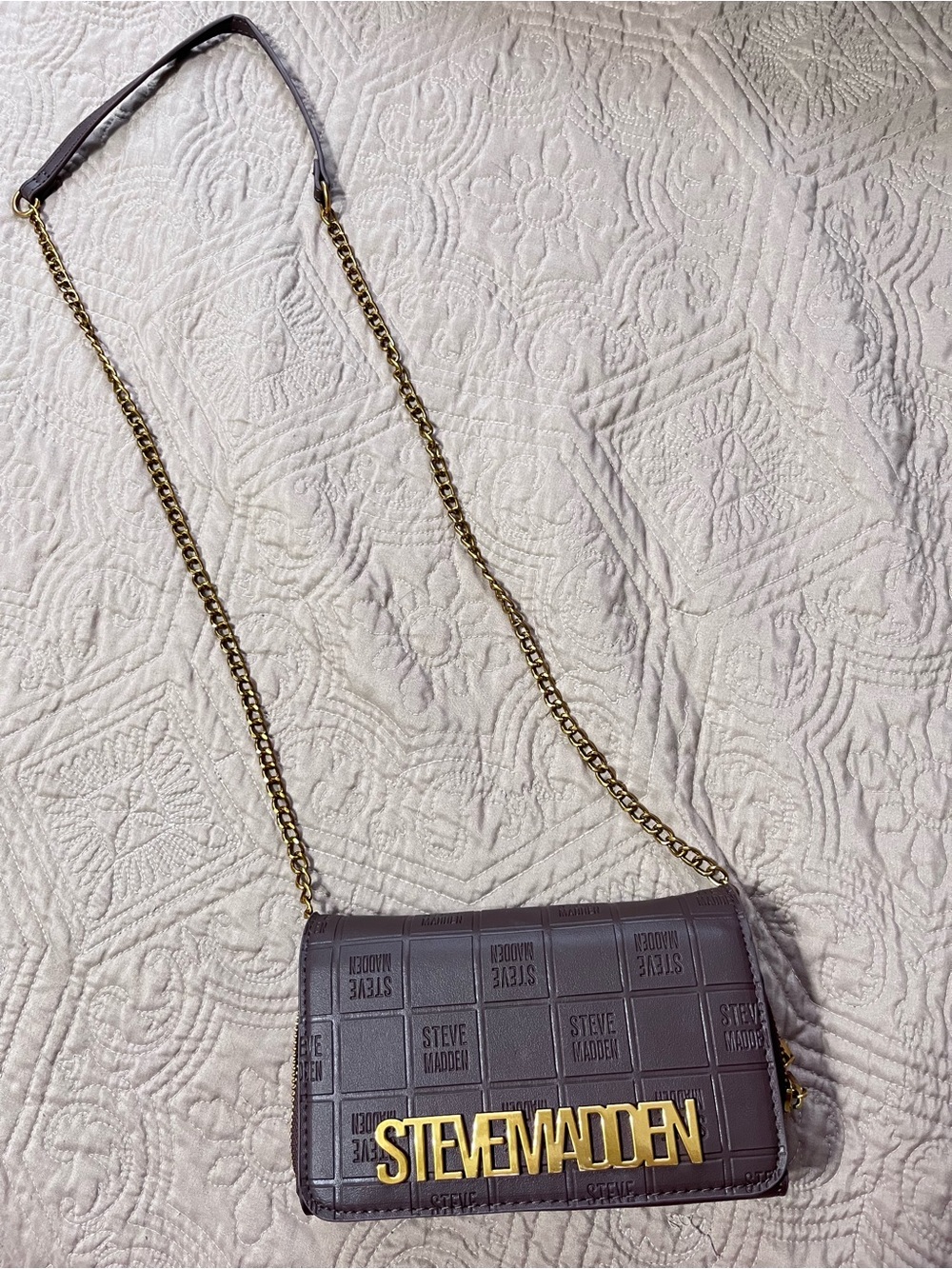 Steve Madden brown Chain Crossbody